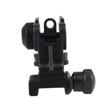 M4 M16 CQBR Tactical Detachable Compact Backup Sights A2 CQB Iron Rear Sight MK18 AR15 Airsoft Rifle Gun Hunting Accessories