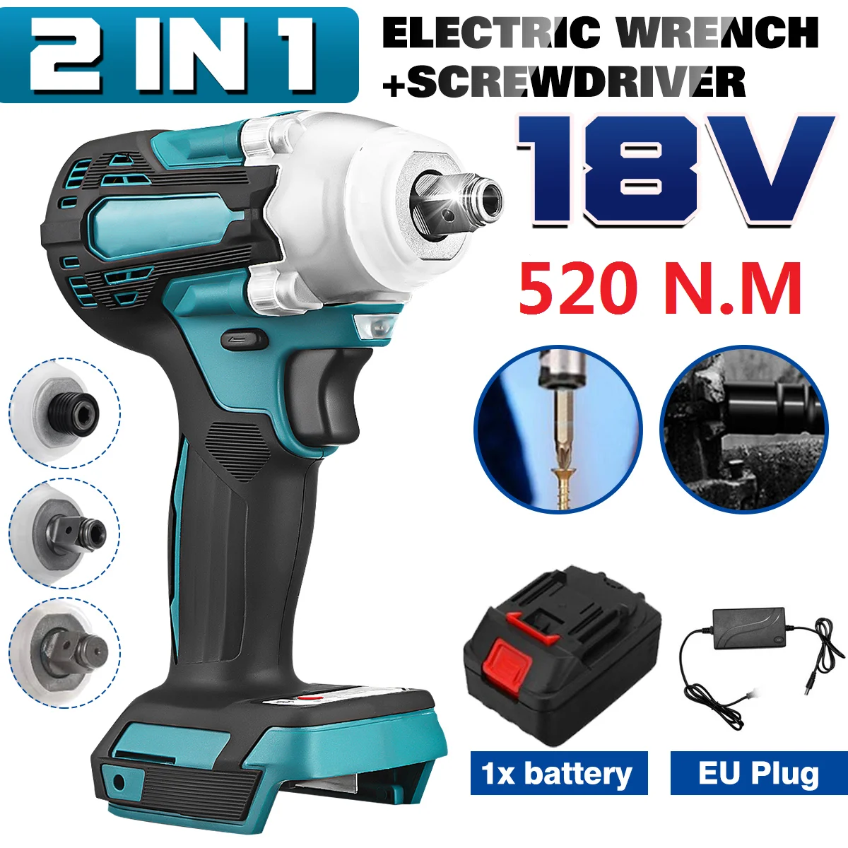Li-Ion Cordless 1/4'' Electric Screwdriver