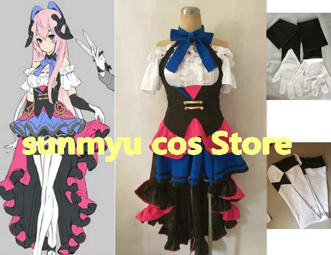 

Customize,Free Shipping! Magic Future Miku 2019 MAGICAL MIRAI VOCALOID Megurine Luka Cosplay Costume,Custom Size Halloween