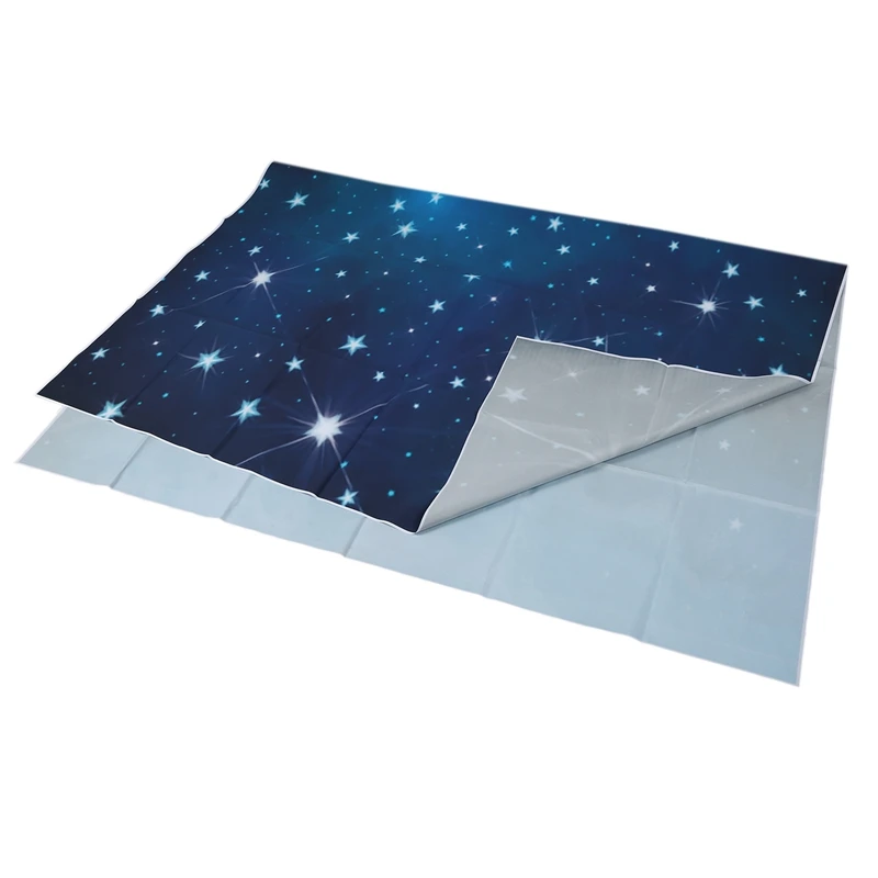 5x7ft Evening Blue Sky Photography Backdrops No Wrinkles Fantasy Stars Background For Children Birthday Photo Studio