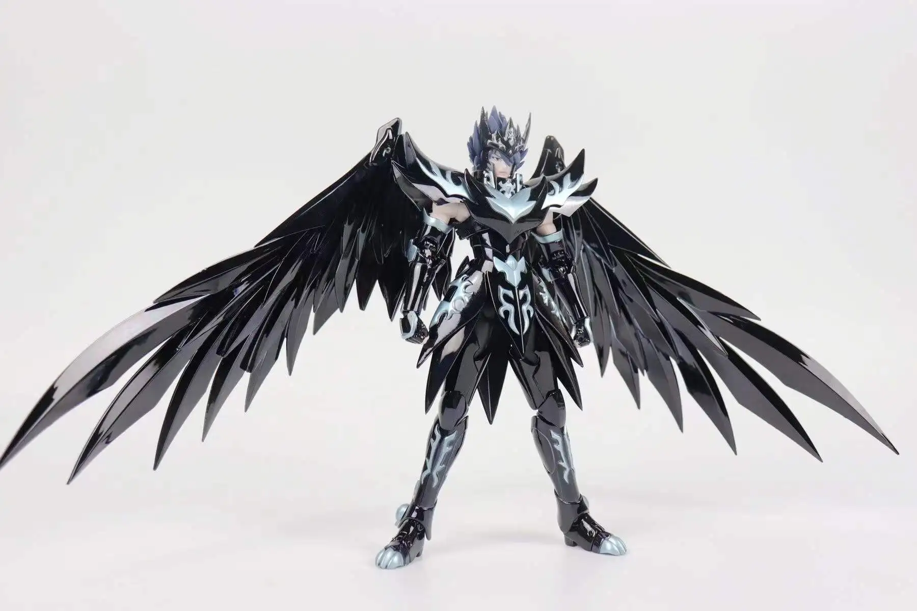 Shinime Modello Saint Seiya Panno Mito The Lost Canvas Hades Specters Black Phoenix Bennu Action Figure Tamashii Nuovo