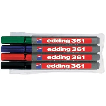 

Set of markers for white boards, round tip, 1mm, 4 CV