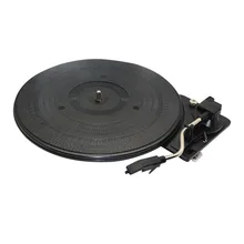 28 см, граммофон, Проигрыватель виниловых дисков, кривой рычаг, стерео Регулируемый Металл 33 45 78 об./мин, Виниловый проигрыватель, автоматический, 3 скорости, аудио аксессуары