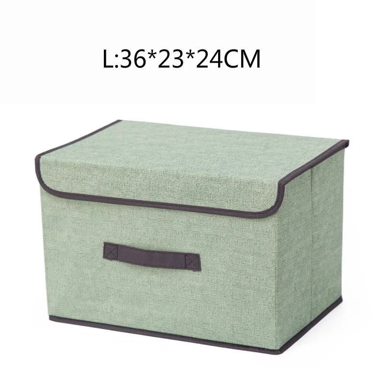 Нетканые квадратные коробки для хранения одежды творческий складной шкаф Органайзер для нижнего белья делитель чехол многофункциональные игрушки Органайзер - Цвет: 4