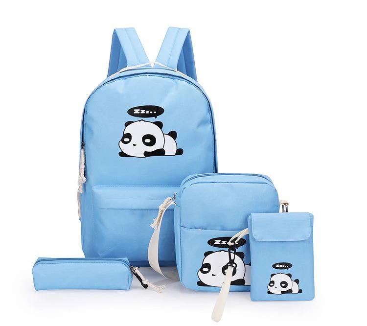 4 шт., детская школьная сумка для девочек, женская сумка для студентов, школьная сумка для девочек-подростков, рюкзак для ноутбука, женская сумка, сумка для канцелярских принадлежностей