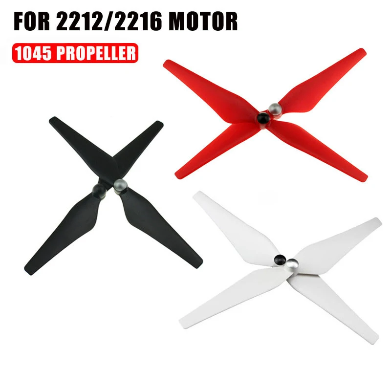 

2/4Pairs New Upgraded 1045 Propeller CW CCW Blade For 2212/2216 Motor Self Locking Multicopter Drone Spare Parts Accessories