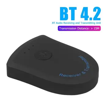 

BT805 Wireless Bluetooth 2 in 1 Audio Transmitter Receiver 3.5mm Music Adapter Battery Capacity 300 Ma about 8h Work