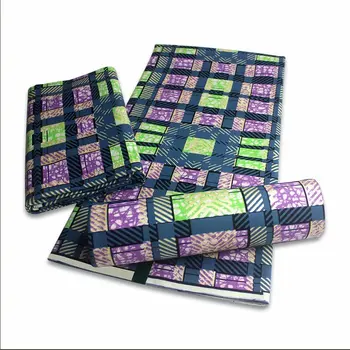 

Ashion Veritable Guaranteed Real Tissue African Fabric Golden Wax Fabric Cotton Print Rapper Batik 100% Cotton Ankara Golden Wax