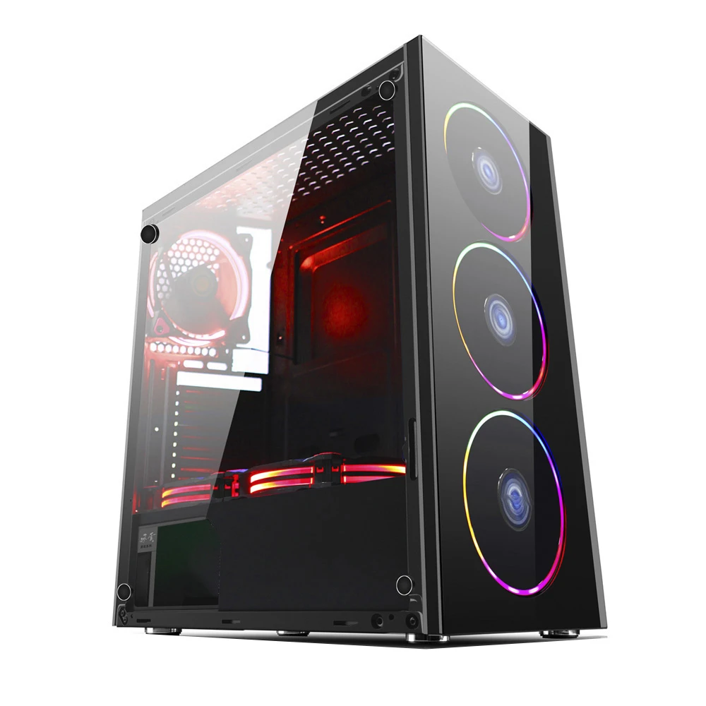 pc gamer core i7 CPU Cheap and affordable 8GB/16GB RAM 256GB SSD home office gaming pc desktop