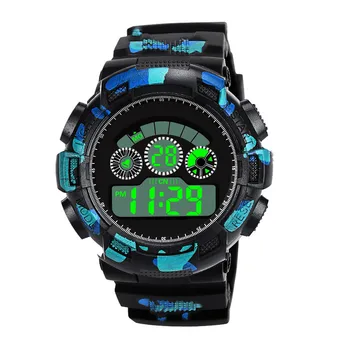 

Top Brand Sports Watch Male Analog Digital Military Silicone Army Watches LED Waterproof Wrist Watches Clock reloj hombre