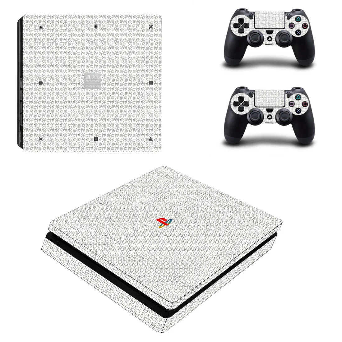 PS4 тонкие наклейки PS 4 Play station Slim виниловое покрытие Переводные картинки Стикеры