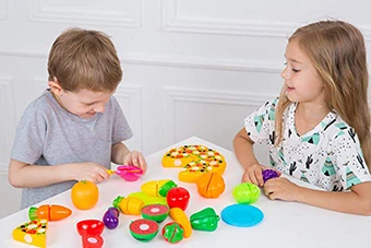 Режущие игры еда кухня ролевые-продуктовая Корзина Игрушки для детей режущие фрукты овощи еда ролевые игры Дети для детей