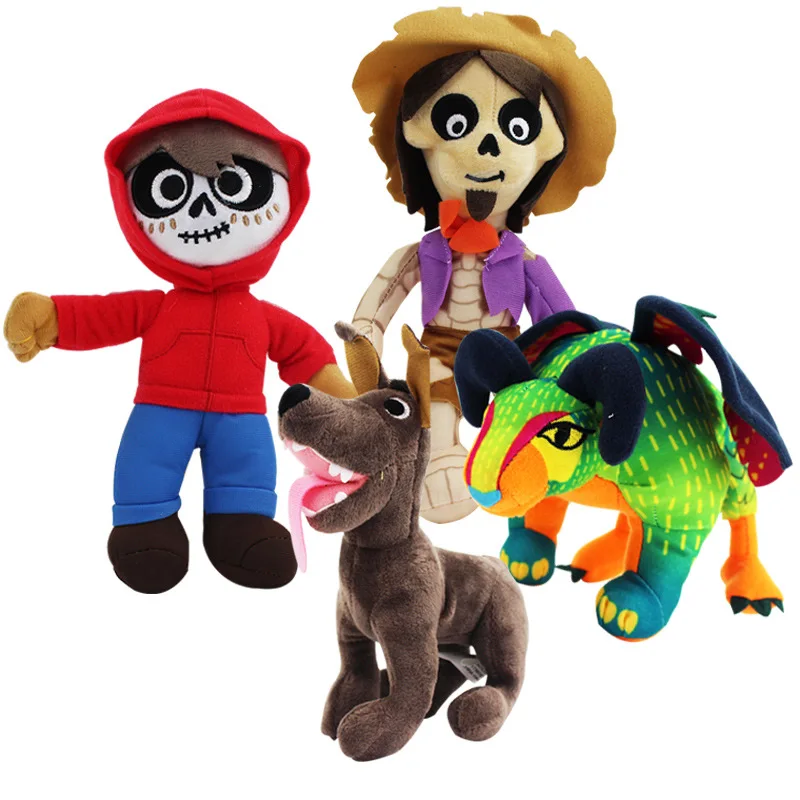 COCO плюшевые игрушки 30 см Мигель Гектор Данте собака смерти пепита плюшевая кукла