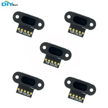 

5pcs/lot TOF10120 Laser Range Sensor Time-of-Flight Distance Sensor 10-180cm RS232 for Arduino DIYmall