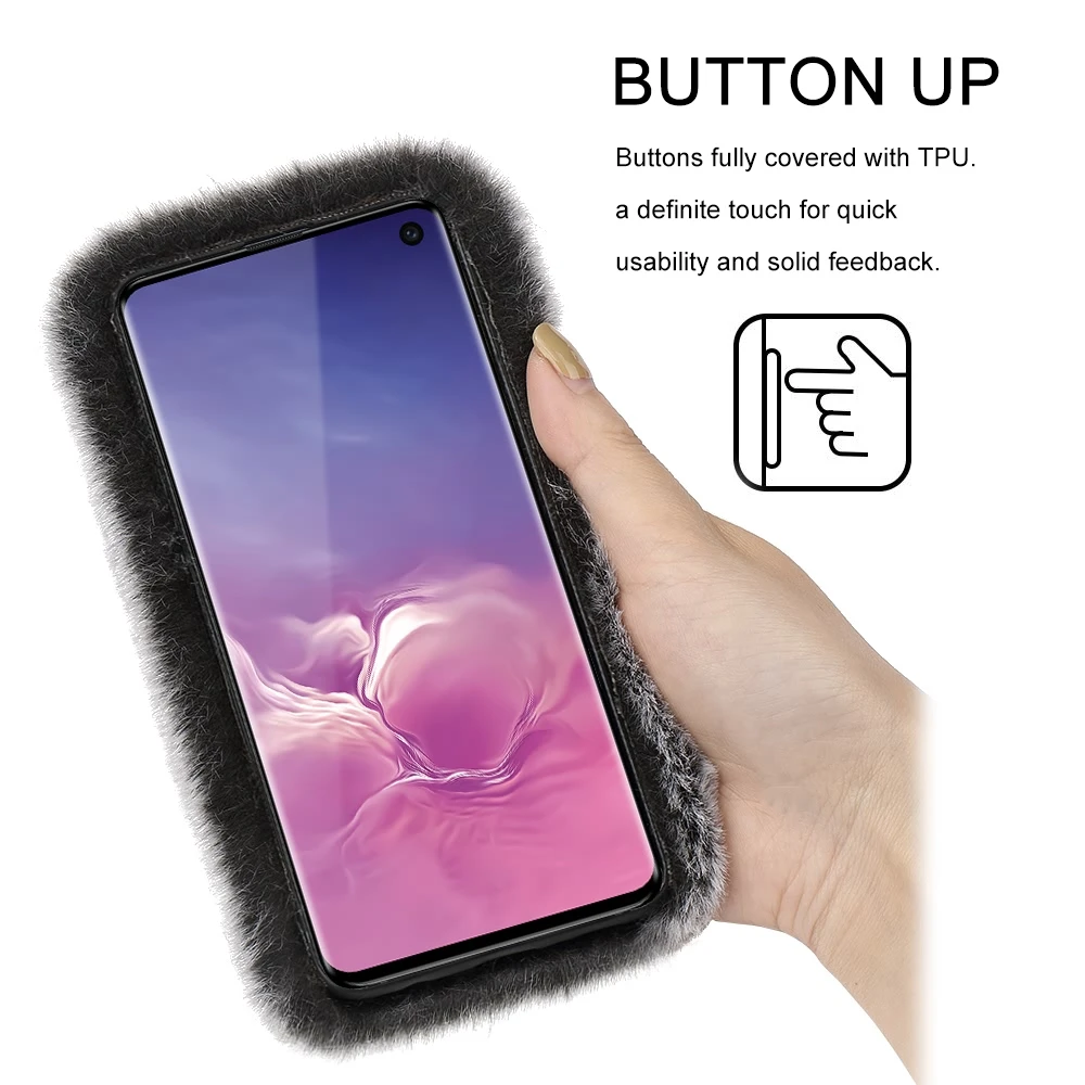 LAPOPNUT чехол для samsung Galaxy J6 плюс J5 J3 A3 J4 A8 A70 A6 A50 A40 A20e A10e A10 A20 A30 Обувь на теплом меху плюшевый чехол для телефона