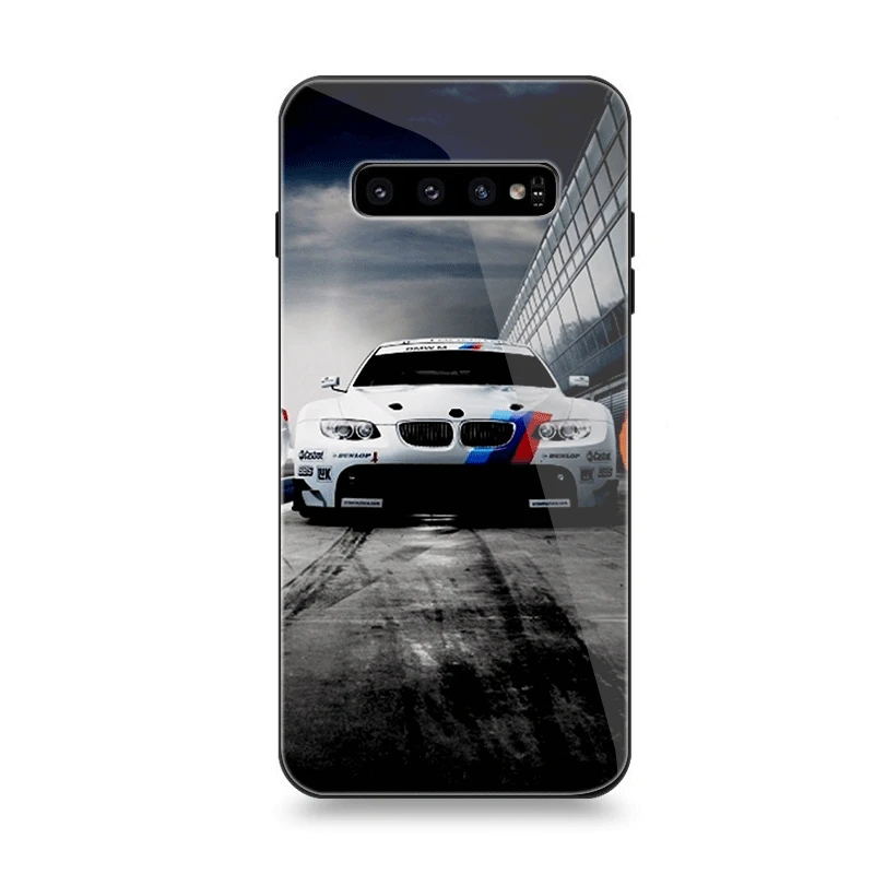 G5 Чехол для телефона Стекло для samsung A10 A20 A30 A40 A50 A60 A70 S7 край S8 S9 S10 плюс Чехол гоночного автомобиля - Цвет: G5