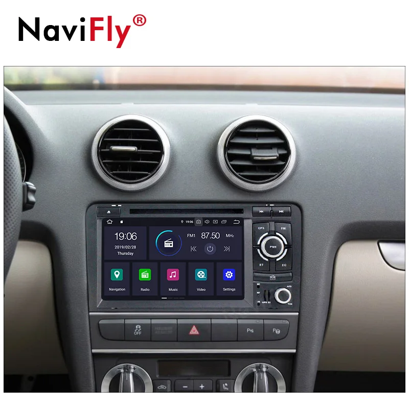 Sale 8Core IPS DSP Android 9.0 Car Multimedia Player GPS DVD Radio audio For Audi A3 8P/A3 8P1 3-door Hatchback/S3 8P/RS3 Sportback 1