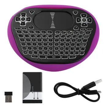 

2.4GHz Mini Touchpad Wireless Keyboard Backlight Version Mouse Remote Control Touchpad Handheld For Android PC