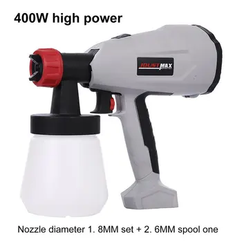 

EU US Electric Sprayer Detachable Paint Spray Gu High Power High-pressure Home For Painting Cars Wood Furniture Wall Woodworkin
