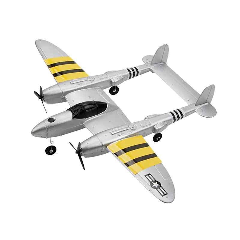 F X-816 P38 2,4 ГГц Радиоуправляемый истребитель симулятор самолета размах крыльев планер истребитель радиоуправляемый самолет летающий самолет интересные игрушки