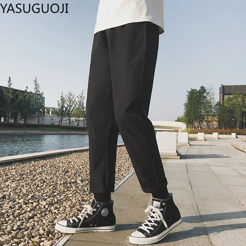 smart casual black trousers