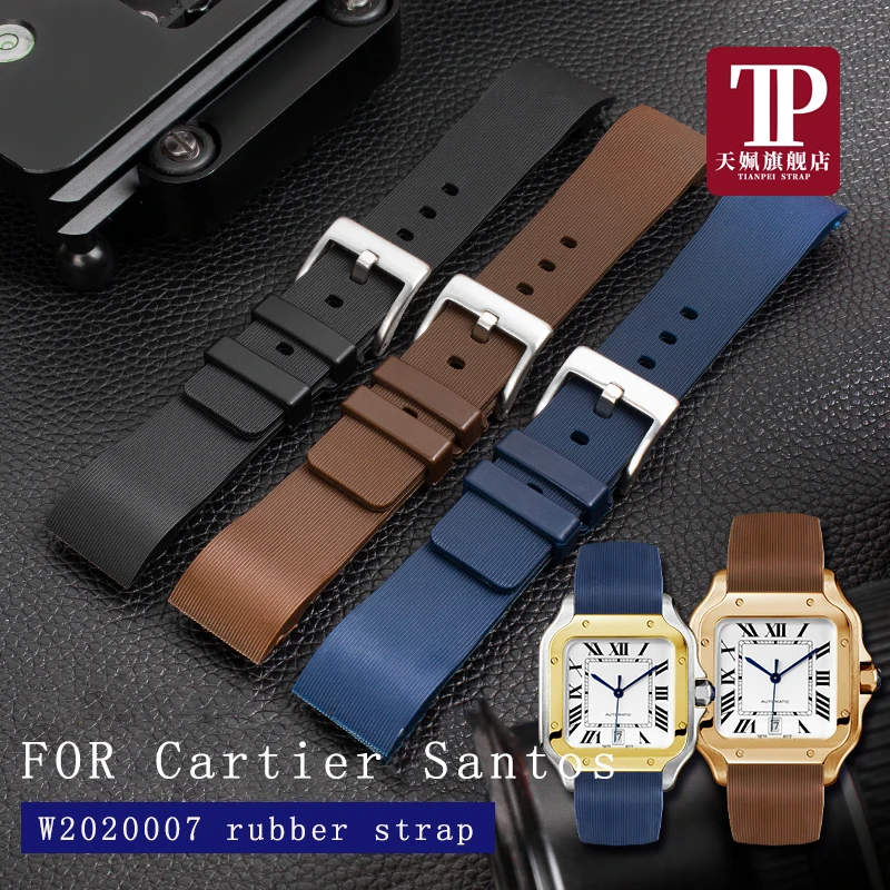 For Cartier Santos Sandoz Santos 100 
