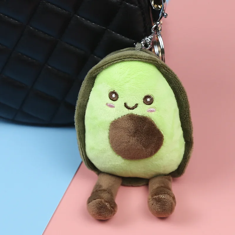 fluffy avocado plush
