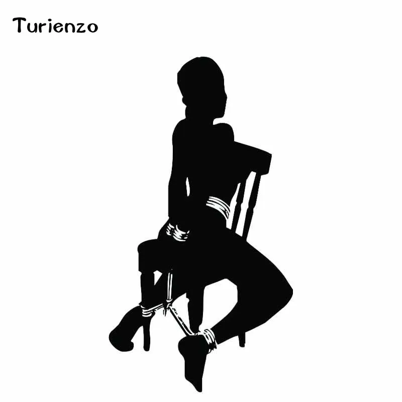 Turienzo 9 2*16 7 см связывающие сексуальные провокационные девушка черный/белый