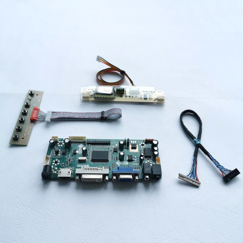 Для M150X4 M150X5 VGA DVI 2CCFL инвертор 15-дюймовый LVDS 20-контактный 1024*768 ЖК-монитор панель