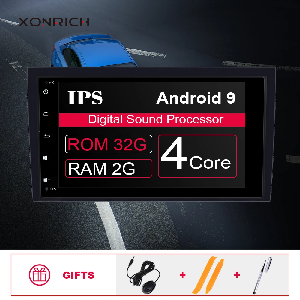 

2 din Android 9.0 Car Radio Multimedia For Audi A4 B6 B7 S4 B7 B6 RS4 B7 SEAT Exeo 2002-2008 GPS Navigation DVD stereo head unit