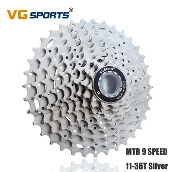 

RoadBike Cassette 9Speed 11-36T Freewheel 9s 9V 36T MTB Bike Flywheel cog cdg Sprocket Variable Speed For Shimano SRAM VG Sports