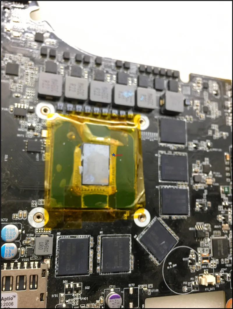 low cost  Genuine FOR GIGABYTE GA-RP55W6 LAPTOP MOTHERBOARD WITH I7 CPU AND GTX1060M