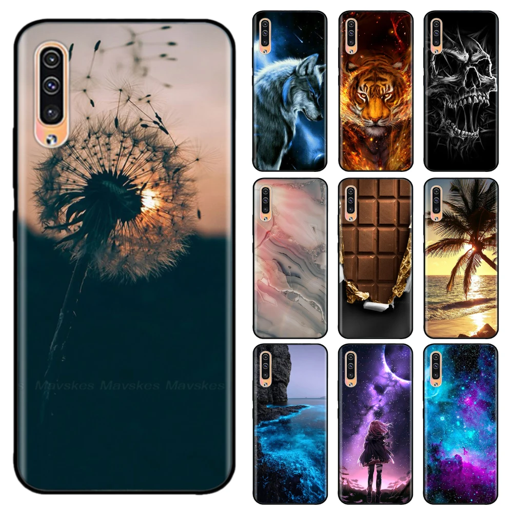 

Case for Samsung Galaxy A50 Phone Case Soft Silicon Cover for Samsung A50 A505 A505F SM-A505F 6.4 inch Fundas Case Bumper Coque