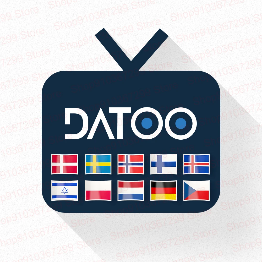

DATOO Android BOX Tv Support Europe Sweden Poland Germany Denmark Arabic Israel IP TV 4K Smart BOX NO APP Included