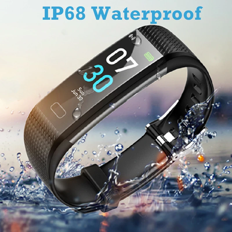 Новинка 2020 умный Браслет S5 температурные часы HR IP68 водонепроницаемый Женский
