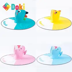 Filet imperméable UFO pour enfants, chapeau Poncho style cape pour garçons et filles, parapluie pour bébés, étudiants de la maternelle 