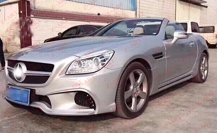 2011- Z-ART SLK тюнинг обвес комплект для Benz R172 ремонт обвес для SLK R172 Дооснащение обвеса комплект для стайлинга автомобилей