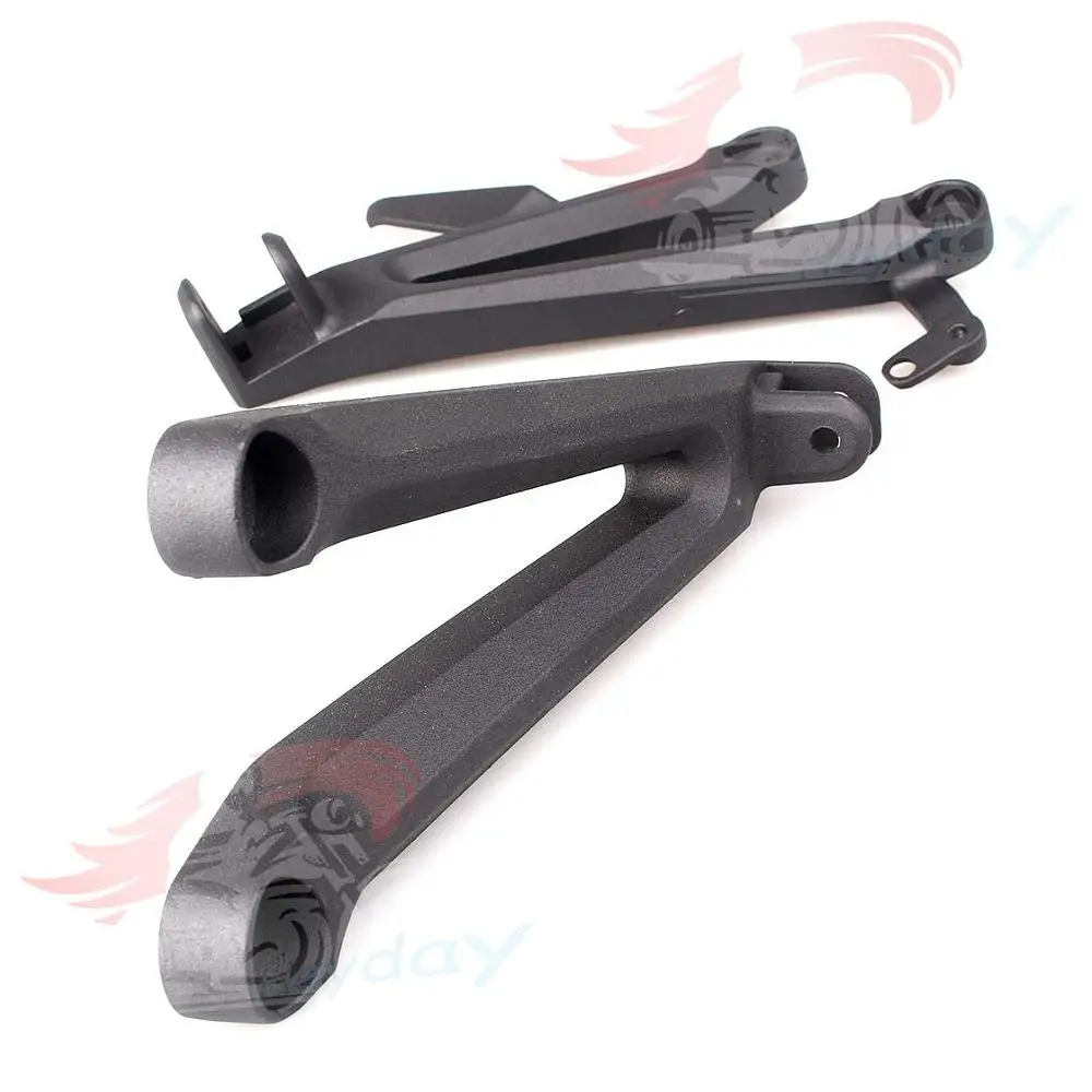 Черный задний комплект ножной штифт для сборки Rearset кронштейн для Honda CBR1000RR 2004-2007 05 06