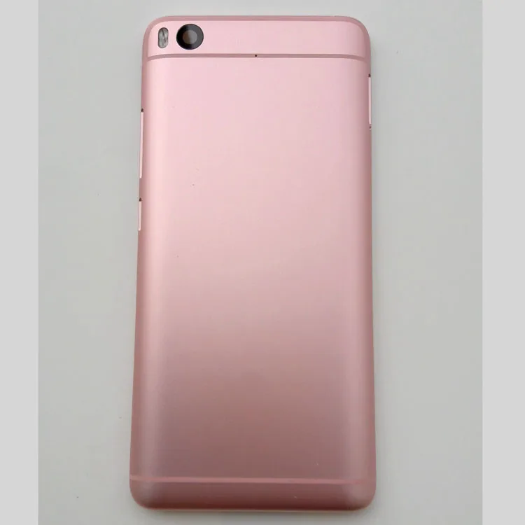Подарок+ задняя крышка для батареи xiaomi mi 5S+ боковой ключ для xiaomi mi 5S, запасные части для ремонта - Цвет: pink