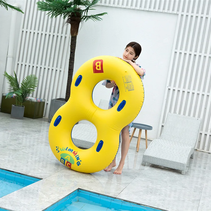 

Factory Direct Selling Currently Available Supply Thick ABC with Handles Parent And Child Character Swimming Tube Hand 8-Word Ci