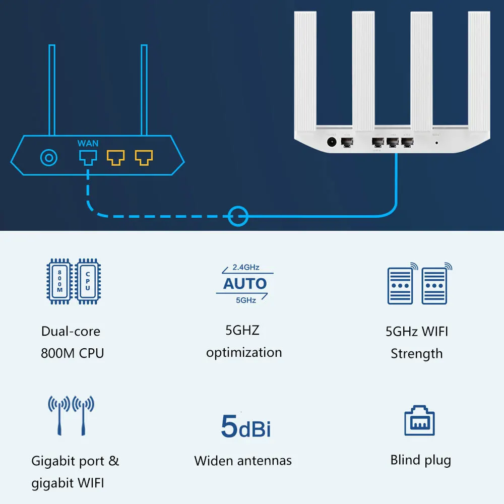 HUAWEI WS5200 WS5200 PRO Router Extender WiFi Network Repetidor Access 5G Dual Frequency Intelligent Wireless Highway 4