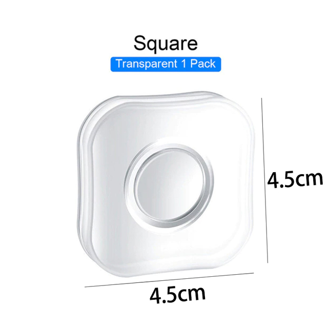 Magic Nano Stickers No Trace Magic Nano Casual Paste Rubber Pad Wall Stickers for Kitchen Car Phone Holder Gel Paste