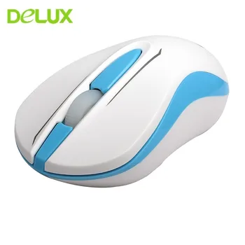 

Delux Mini 3D Wireless Mouse For Kids USB Optical Ergonomic Office Small Hand Mice 1000 DPI Computer Mause For PC Laptop