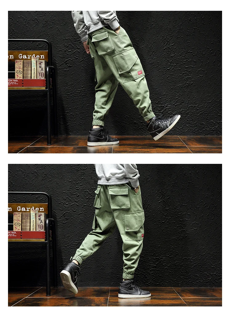 Мужские повседневные Комбинезоны, тактические брюки-карго, уличные брюки, военные штаны в стиле хип-хоп, спортивные штаны, джоггеры, Мужские штаны-шаровары