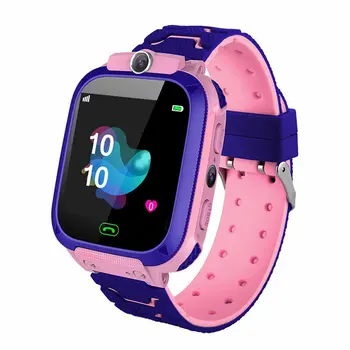 

Q12 Children's Gifts English Version Precise Positioning Flimsy Sim Card Multifunction Phone Smart Watch