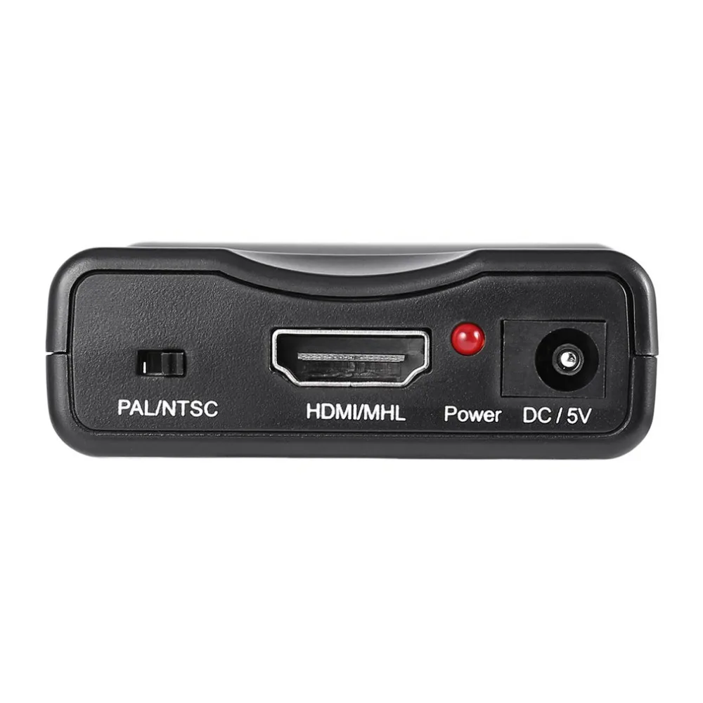 HD 1080P HDMI к SCART Видео Аудио адаптер универсальный конвертер адаптер для HD ТВ DVD коробка низкое энергопотребление