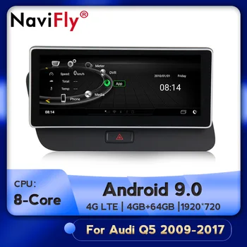 

Free shipping! 4+64G Car multimedia player for Audi Q5 2009 - 2017 Android 9.0 car gps navigation radio video player WIFI mmi 3G