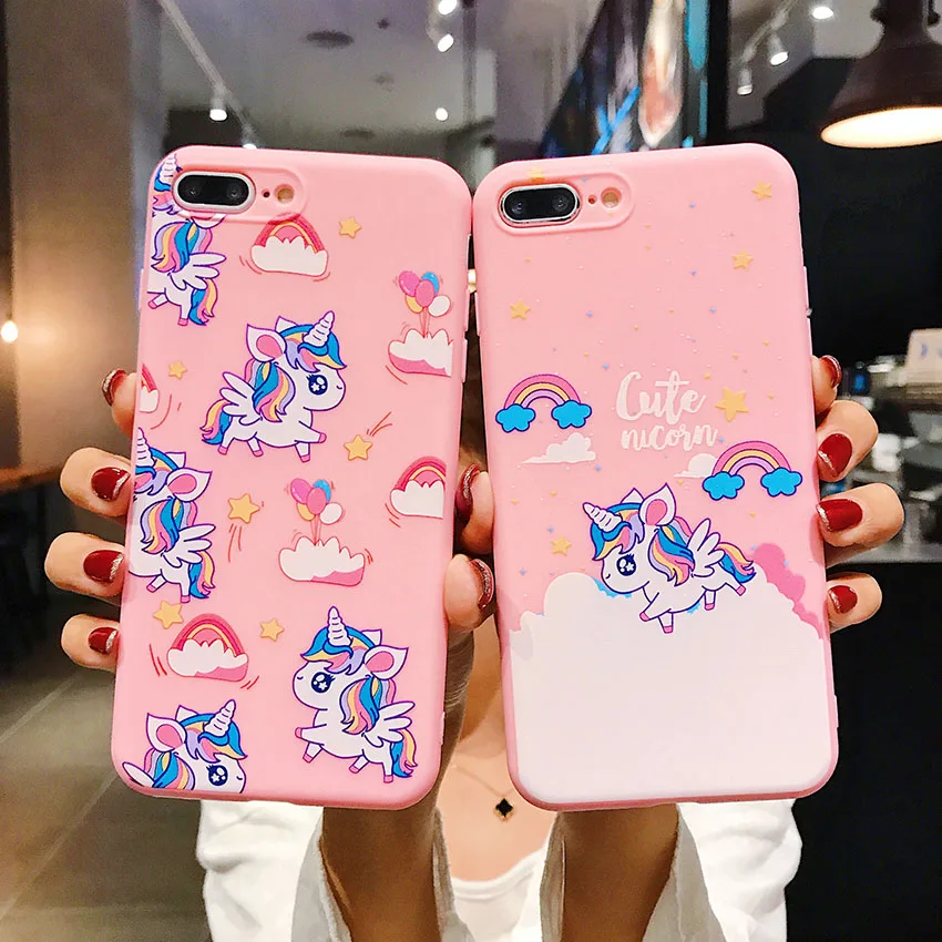 Радужный Единорог игрушка чехол для OPPO A3 A9 A5 A3S A57 A59 A7 A5S A71 A77 A83 A73 A79 A7X F1S F5 F7 F9 F11 Pro
