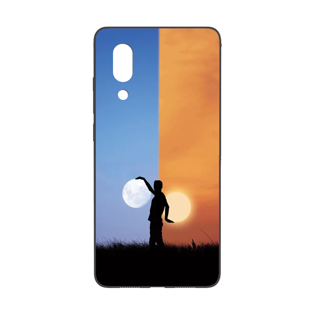 49 Силиконовый чехол GUCOON для Sharp Aquos S2 C10 5,5 дюймов, Мягкий защитный чехол для телефона из ТПУ, чехол-бампер с изображением розовых цветов - Цвет: 49