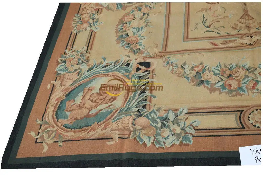 Французский aubusson ковры французский кантри Декор прямоугольник Ушак